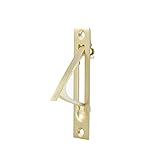 naubea 1 Pack Pocket Door Edge Pull, Brushed