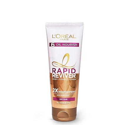L'Oreal Paris Rapid Reviver 6 Oil Nourish Deep Conditioner - 180ml