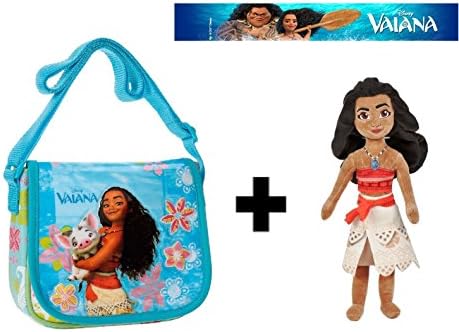 Plush toy Vaiana 26cm Quality soft + Shoulder bag 17 cm x 15 cm x 4 cm.
