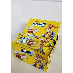 Nestle Nesquik Gofret Milk Wafer 26.7g x 30 Pieces Box, 801g