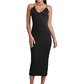 Maxi Bodycon Dress for Women Bodycon Maxi Dress Maxi Slip Dress Sexy Bodycon Dresses for Women Long Dress Ribbed Dress