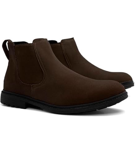Bota Chelsea Masculina Johnston & Murphy Calder - Couro E Borracha