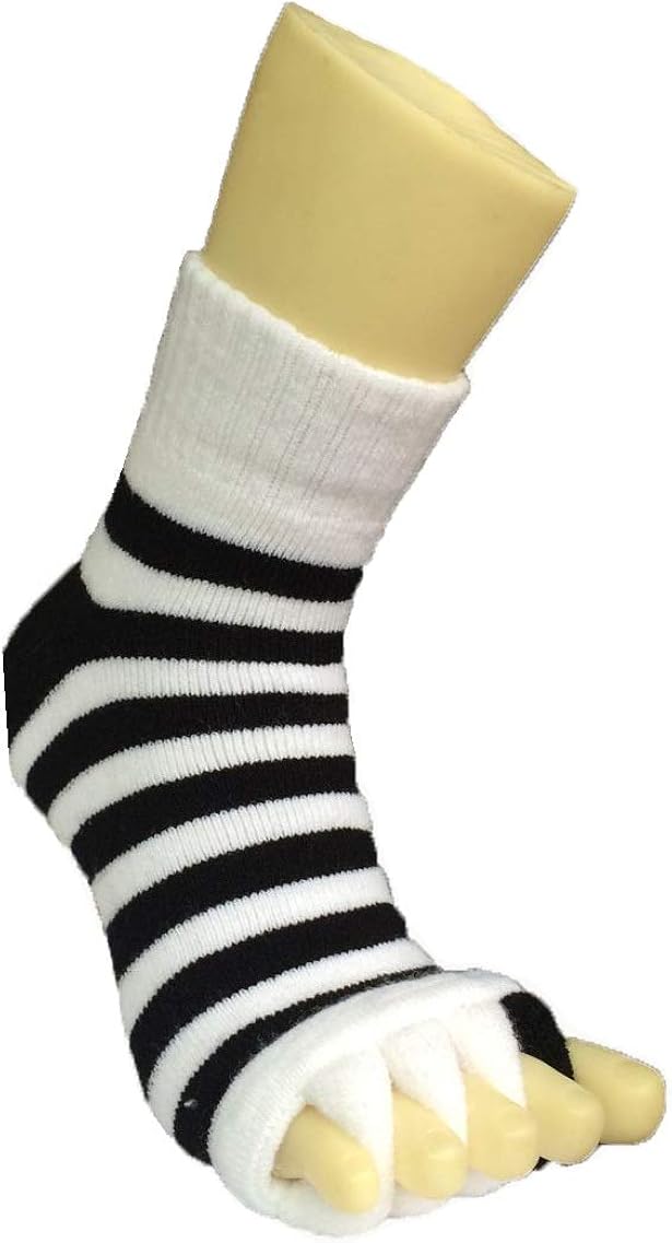 Sports Fitness Clothing Newsmada Com Rockwearz Open Toe Socks Toes Separator Spacer Stretch Tendon Pain Relief