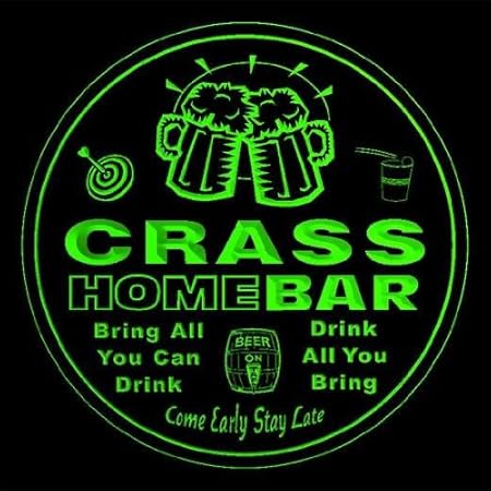 4 x ccq09453-g con el nombre de la familia de la pasión de Pub de