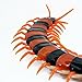 Giveme5 Infrared RC Centipede, Remote Control USB Infrared RC Centipede Tricky Simulation Scary Fake Centipede Toy Halloween Ornaments Props for Kids and Adults