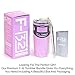 Pink Powder Coated 20 Oz. F-32 Stainless Steel Tumbler Premium Bundle - Blue Black White Silver available - Splash Proof Lid + Stainless Steel Straw + Cleaning Brush + Pink Gift Box + Manual