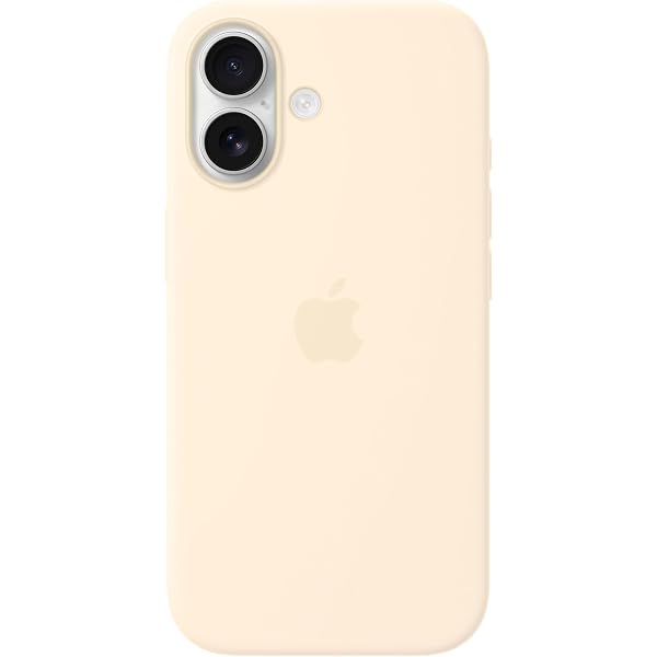 Apple Capa em silicone com MagSafe para iPhone 17 – Amarelo-néon