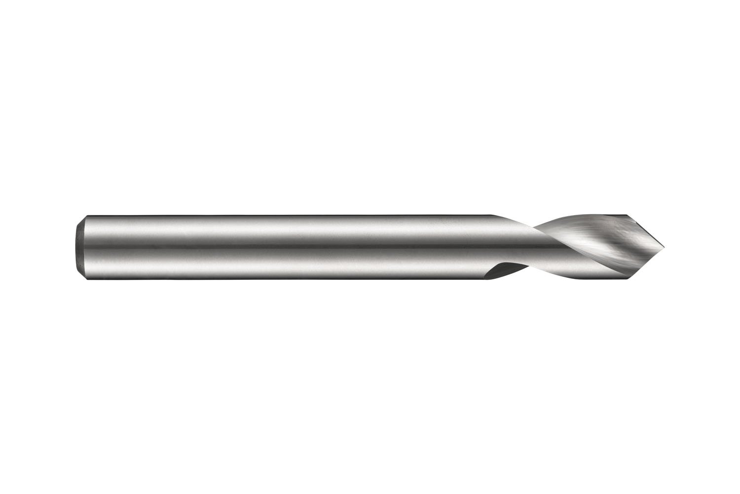 Dormer R12316.0 Series R123 Carbide 90° Short Spotting Drill Bit, Bright Finish, 16.00 mm x 115 mm
