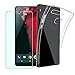 Essential Phone PH-1 Case, Cresee Clear Case Flexible Soft TPU Gel Case Slim Shock Absorption Protective Shell Case with Screen Protector Gift for Essential Phone(Clear)