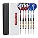 centaur 12 Pack Soft Tip Darts, Professional Plastic Tip Dart Sets with 4 Colors Aluminum Shafts 16 Dart Flights and Dart Case for Electronic Dart Board