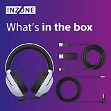 Sony INZONE H5 Wireless Gaming Headset 360 Spatial Sound PS5 PC White view 6