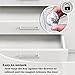 Smart Magnetic Baby Locks Will Easily Child Proof Your Cabinets and Drawers Without Using Tools, Effortless Installation Cradle, 6 Locks & 3 Keys Kit