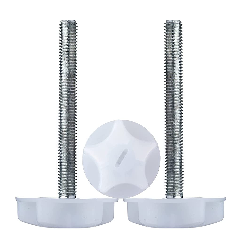 Just Accessories M8 HEADBOARD BOLTS SCREWS WITH FITTED WASHERS FIXINGS FOR DIVAN BED Ottoman 50mm/90mm (2, M8 X 90mm)