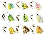 Threemart Mini-King Fishing Hard Spinner Lure Spinnerbait Pike Bass 16.3g/17g
