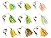 Threemart Mini-King Fishing Hard Spinner Lure Spinnerbait Pike Bass 16.3g/17g