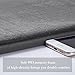 MAYSHINE Memory Foam Non Slip Anti Fatigue Bath Mat | Thick Absorbent Plush Velvet Bathroom Rug - Machine Washable, 34x19, Charcoal Gray