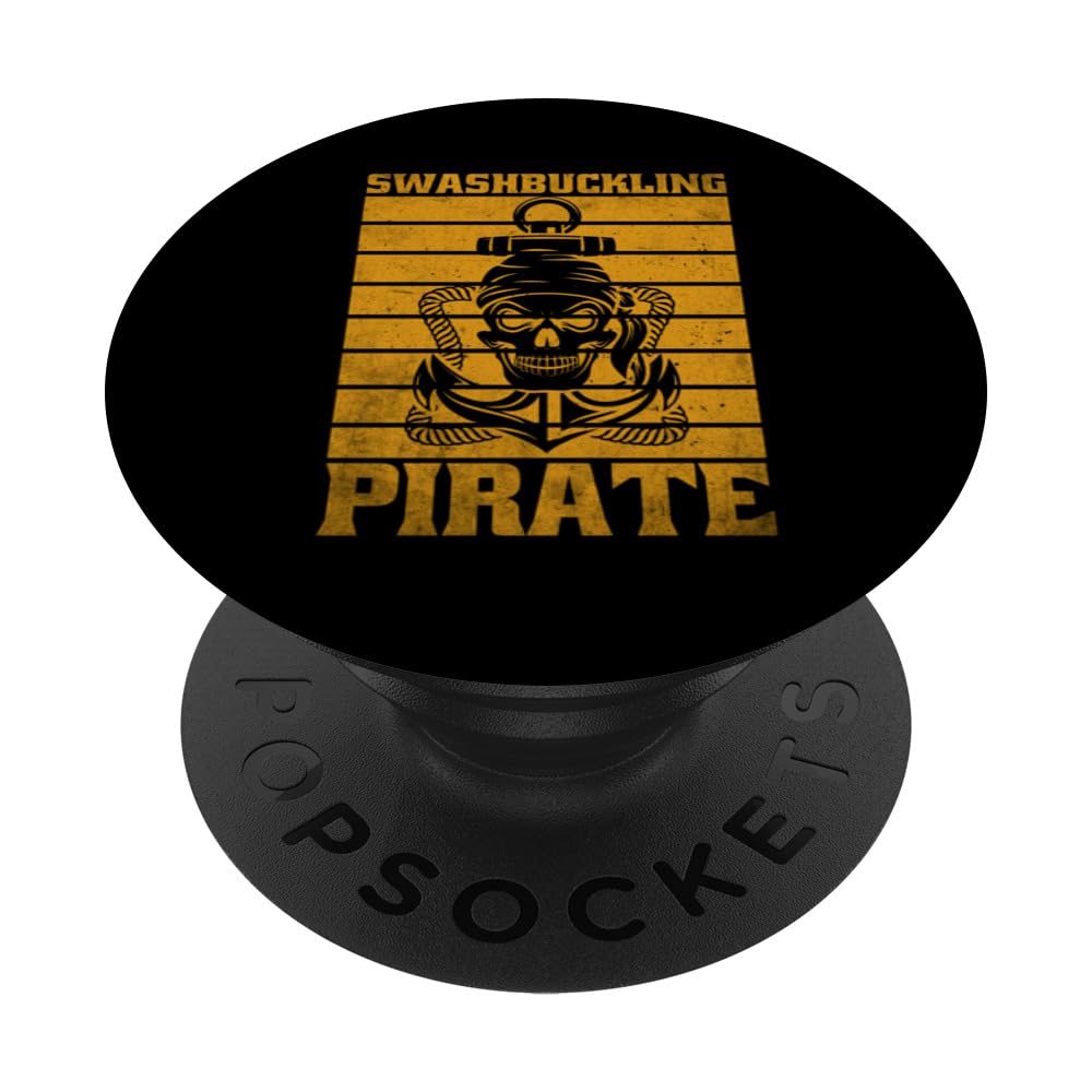 Swashbuckling Pirate PopSockets Swappable PopGrip