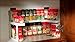 fitTek Kitchen RV Shelf 64 Spice Jar Rack Stackable Organizer Storage Cabinet Cupboard