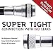 Pro Bike Tool Mini Bike Pump with Gauge - Presta and Schrader Valve Compatible Bicycle Tire Pump for Road, Mountain, and BMX Bikes - High-Pressure 100 Psi Bike Hand Pump with Frame Mount