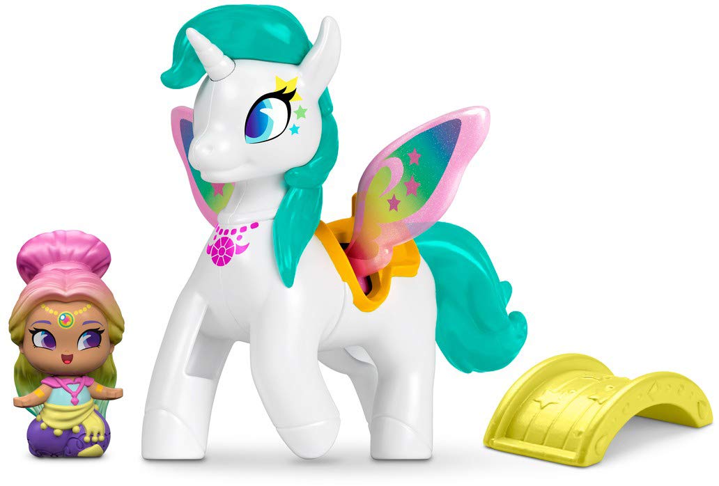 Shimmer and Shine Teenie Genies Rainbow Genie and Zahracorn