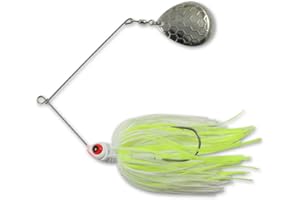 NORTHLAND TACKLE Northland Fishing Tackle Reed Runner Single Spin - Premium Spinner Baits for Freshwater - Assorted Lures for Bass, Pike, and Musky in 15 Colors & 3 Sizes