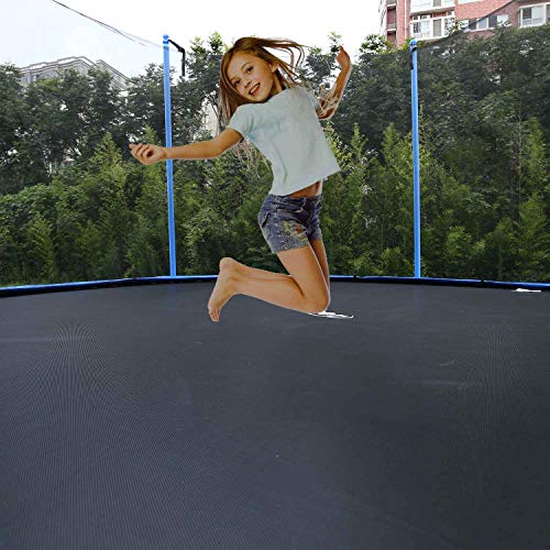 image for Tiptiper 12 ft Trampoline Outdoor Trampoline with Safety enclosures ne