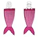 5 feet Mermaid Tail Blanket Pink Fleece Fabric for Girls Kids and teens Age 3-15 Years Old. Best and Super Cuddly Gift for Christmas and Birthday