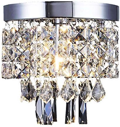 lampara techo de cristal