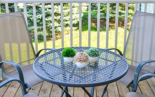 Mini artificial plant decor for doors.