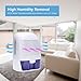 KEDSUM Electric Small Dehumidifier with 50 oz Capacity, 2200 Cubic Feet (270 sq ft) for Home, Bathroom, Bedroom, Kitchen, Closet, Basement, Attic, Boat, Ultra Quiet Thermo-Electric Dehumidifiers