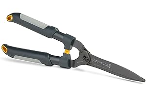 Woodland Tools Co. Heavy Duty 23" LeverAction Hedge Shear, Gardening Hedge Clippers, Shrub Cutter, Plant Shears, Pruning Trimmer, Bush Shaper (20-4002-100)