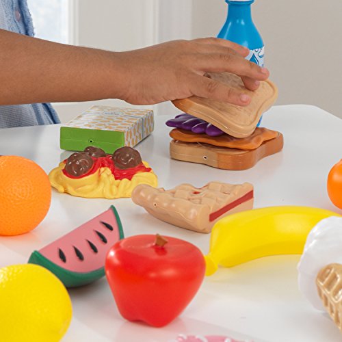 KidKraft 63509 30 Spielzeug-Lebensmittel, bunt – Bild 8