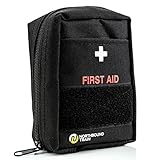 Northbound Train First Aid Kit, Fully Stocked - IFAK - Premium Contents for Tactical First Aid, Camping, Travel, and Hiking