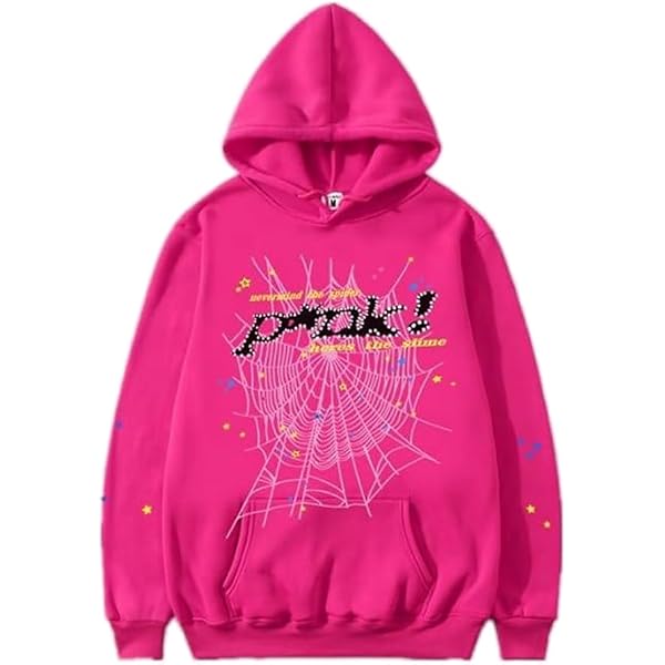 BlupinKurzi Y2k Hoodie Spider Web Print Streetwear Hoodies Punk
