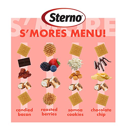 S'mores Maker Kit - Stainless Steel & Glass Indoor S'mores Set (Gel Fuel Not Included)