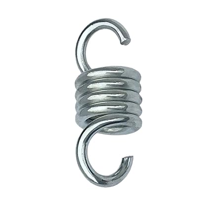 Toogoo Hammock Spring, Extension Spring for Hanging Hammock Chairs and Porch Swings, 500 Lb/220 Kg We