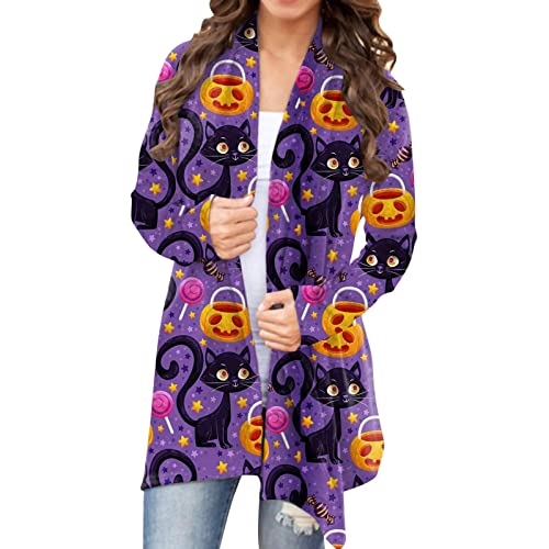 Baggy Sweaters for Women 3/4 Sleeve Cardigan