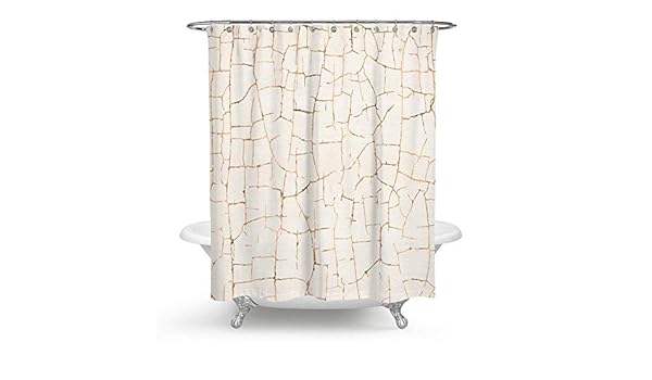 Amazon Com Hmwr Design Cactus Thorn Fabric Shower Curtain