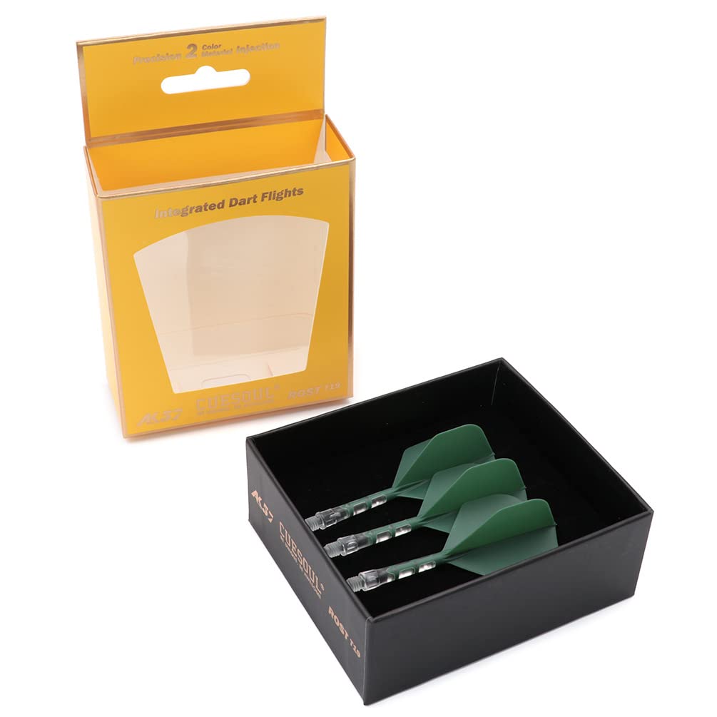 CUESOUL ROST T19 Integrated Dart Shaft and Flight Big Standard Shape,Set of 3 โ image 1
