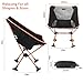 HCcolo 【Upgrade Non-Slip Feet】Camping Chair-Lightweight Folding Camping Backpack Chairs with 300 lbs Capacity,for Outdoor Camp,Travel,Beach, Picnic, Festival, Hiking(Camping Chair only 2 lbs) (Orange)
