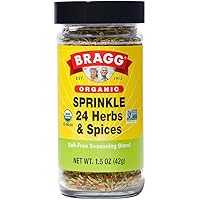 Bragg Sprinkle Herbs and Spices - Salt Free Seasoning, 1.5oz, Single