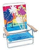 Rio Beach Classic 5 Position Lay Flat Folding Beach Chair