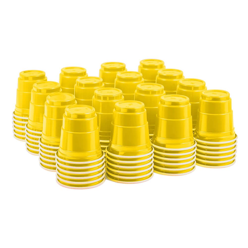 Photo 1 of ***SEE NOTE*** HAOZAN 100ct 2oz. Mini Yellow Shot Cups, Disposable and Small Size Perfect for Party, Tastings, Sample and More