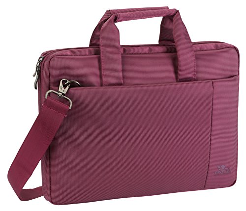 Rivacase 13.3 inch Laptop Bag w/Padded Compartment for Ultrabooks, Macbook Air/Pro - Violet