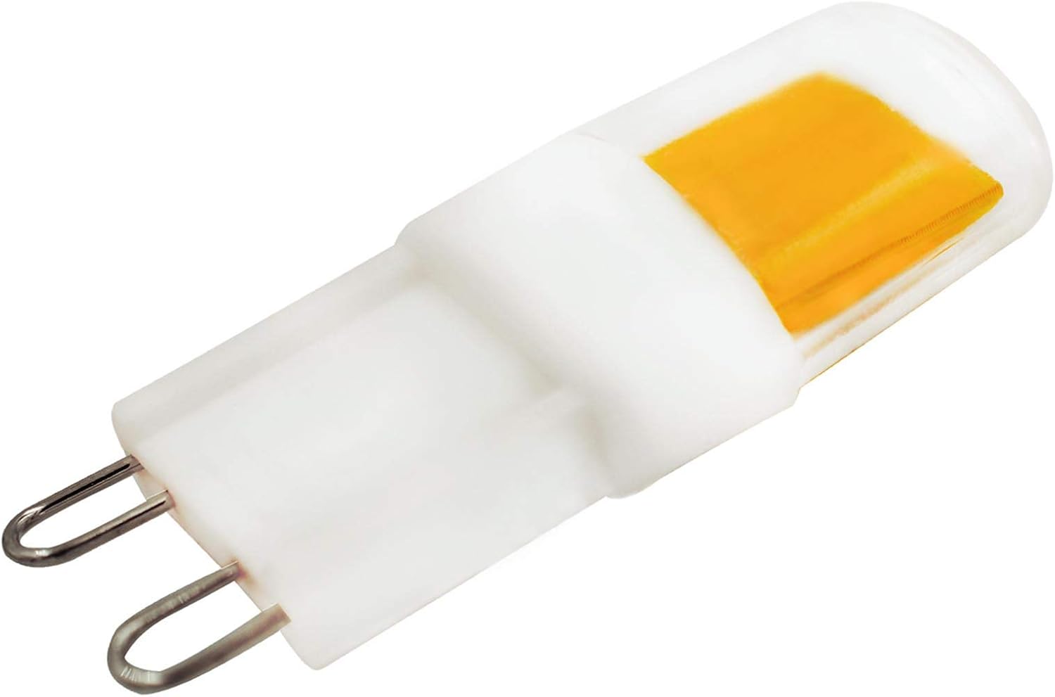 MJIUZHOU 6 Pack G9 LED Light Bulb Dimmable 2W Equivalent to 20W 15W 10W Halogen Warm White Mini 3000k 250Lm 220V 230V 360° Beam Angle Energy Saving JCD Bi Pin Base COB Lamp - Image 5