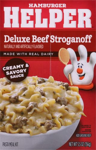 HAMBURGER HELPER DELUXE BEEF STROGANOFF, 5.5 OZ