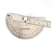 H88-Stainless Steel 0-180 Protractor Angle Finder Arm Rule Measure Ruler # 6400830