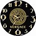 Art time production Versace 11’’ Handmade Wall Clock - Get Unique décor for Home or Office – Best Gift Ideas for Kids, Friends, Parents and Your Soul Mates