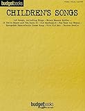 Children's Songs: Budget Books