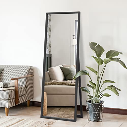 NeuType 59"x20"Full Length Mirror Floor Mirror with Standing Holder